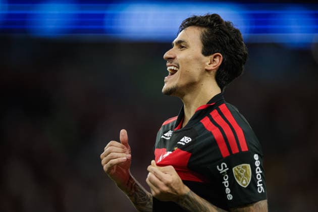May 20, 2026, Rio De Janeiro, Rio De Janeiro, Brazil: RIO DE JANEIRO, BRAZIL - MAY 20: PEDRO of Flamengo celebrates after scoring the team s first goal during the match between Flamengo and Estudiantes as part of Copa CONMEBOL Libertadores at Maracana Stadium on May 20, 2026 in Rio de Janeiro, Brazil. Soccer - Copa CONMEBOL Libertadores - Flamengo V Estudiantes  - ZUMAc227 20260520_zsp_c227_022 Copyright: xRuanoxCarneirox