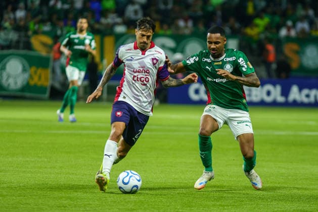 Palmeiras x Cerro Porteno SaO PAULO, SP - 20.05.2026: PALMEIRAS X CERRO PORTEnO - Allan during the match between Palmeiras and Cerro Porteno valid for the 5th round of the group stage of the Conmebol Libertadores 2026 held at Allianz Parque on Wednesday night (20). (Photo: Yuri Murakami Fotoarena) x2947506x  YurixMurakami