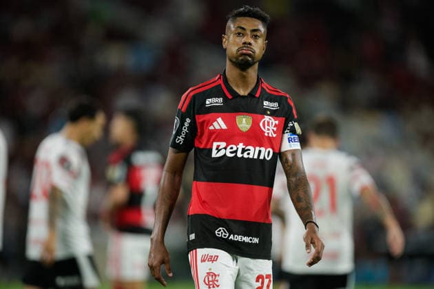 May 20, 2026, Rio De Janeiro, Rio De Janeiro, Brazil: RIO DE JANEIRO, BRAZIL - MAY 20: BRUNO HENRIQUE of Flamengo reacts after a missed chance during the match between Flamengo and Estudiantes as part of Copa CONMEBOL Libertadores at Maracana Stadium on May 20, 2026 in Rio de Janeiro, Brazil. Soccer - Copa CONMEBOL Libertadores - Flamengo V Estudiantes  - ZUMAc227 20260520_zsp_c227_047 Copyright: xRuanoxCarneirox