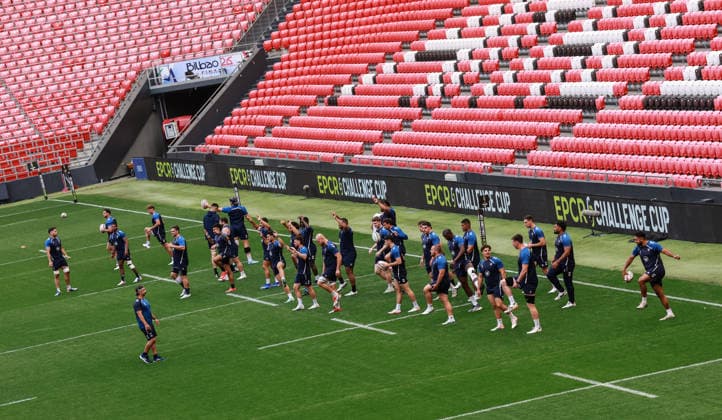 Rugby, European Challenge Cup Final, Montpellier HR Training