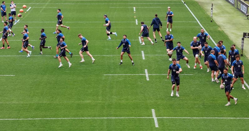 Montpellier Herault Rugby Captain s Run, San Mames Stadium, Bilbao, Spain 21 5 2026 A view of the Montpellier Herault Rugby captain™s run A view of the Montpellier Herault Rugby captain™s run 21 5 2026  Copyright: x INPHO DanxSheridanx DAN_5993