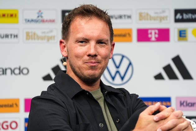 National coach Julian Nagelsmann Germany at the World Cup squad announcement at the DFB Campus Frankfurt 21 05 2026 World Cup squad announcement of the national team, DFB Campus