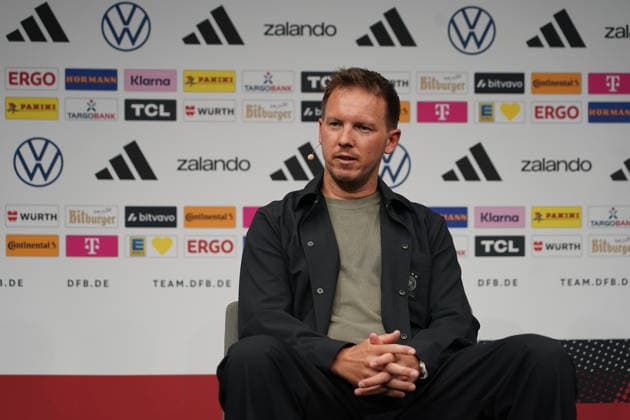 National coach Julian Nagelsmann Germany at the World Cup squad announcement at the DFB Campus Frankfurt 21 05 2026 World Cup squad announcement of the national team, DFB Campus