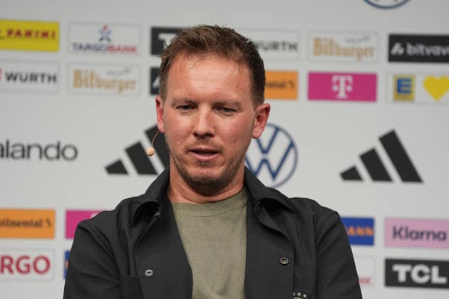 National coach Julian Nagelsmann Germany at the World Cup squad announcement at the DFB Campus Frankfurt 21 05 2026 World Cup squad announcement of the national team, DFB Campus