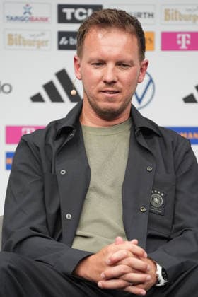 National coach Julian Nagelsmann Germany at the World Cup squad announcement at the DFB Campus Frankfurt 21 05 2026 World Cup squad announcement of the national team, DFB Campus