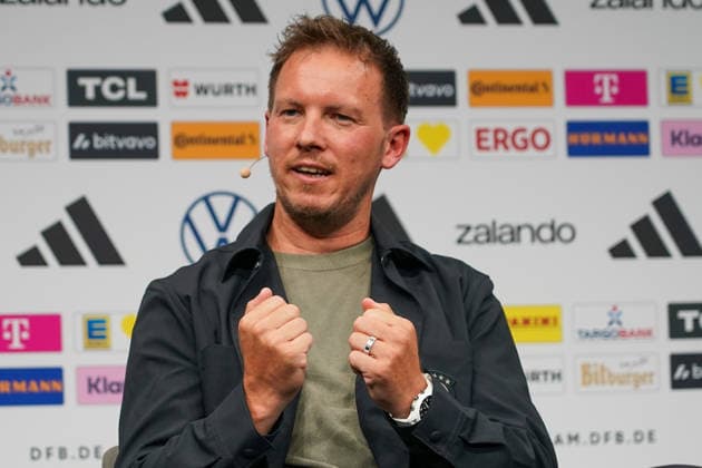 National coach Julian Nagelsmann Germany at the World Cup squad announcement at the DFB Campus MAX Frankfurt 21 05 2026 World Cup squad announcement of the national team, DFB Campus
