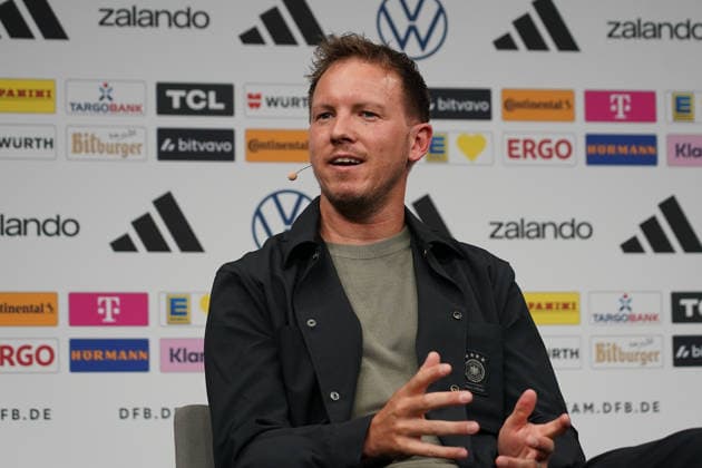 National coach Julian Nagelsmann Germany at the World Cup squad announcement at the DFB Campus Frankfurt 21 05 2026 World Cup squad announcement of the national team, DFB Campus