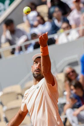 May 21, 2026, Paris, Paris, France: Novak DJOKOVIC (SRB) in action during training session day 4 of the qualifications of the tennis Grand Slam of Roland Garros 2026, at Roland Garros Stadium - on April 16 2026 .Paris - France Paris France - ZUMAb253 20260521_zsp_b253_017 Copyright: xLoicxBaratouxx