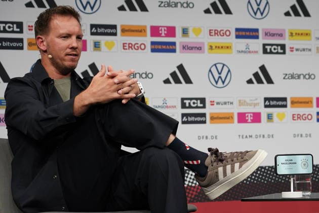 National coach Julian Nagelsmann Germany at the World Cup squad announcement at the DFB Campus Frankfurt 21 05 2026 World Cup squad announcement of the national team, DFB Campus