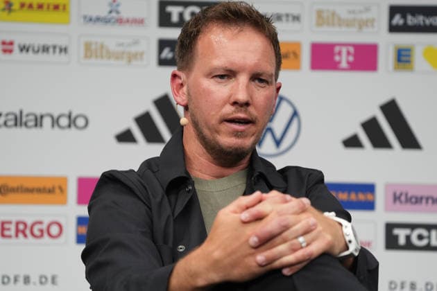 National coach Julian Nagelsmann Germany at the World Cup squad announcement at the DFB Campus Frankfurt 21 05 2026 World Cup squad announcement of the national team, DFB Campus