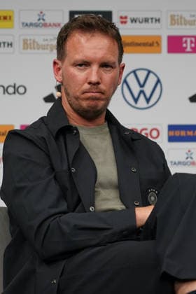 National coach Julian Nagelsmann Germany at the World Cup squad announcement at the DFB Campus Frankfurt 21 05 2026 World Cup squad announcement of the national team, DFB Campus