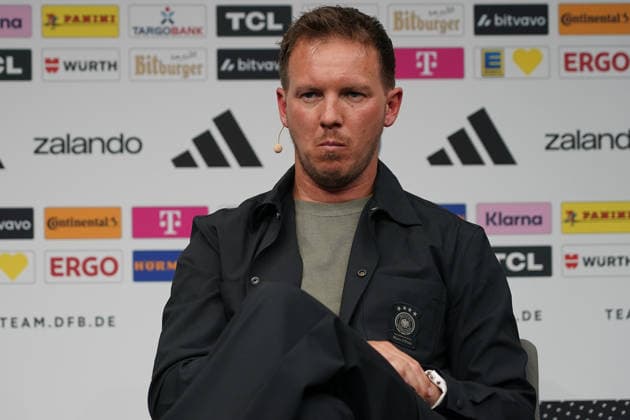 National coach Julian Nagelsmann Germany at the World Cup squad announcement at the DFB Campus Frankfurt 21 05 2026 World Cup squad announcement of the national team, DFB Campus