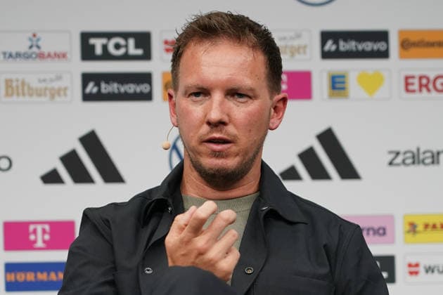 National coach Julian Nagelsmann Germany at the World Cup squad announcement at the DFB Campus Frankfurt 21 05 2026 World Cup squad announcement of the national team, DFB Campus