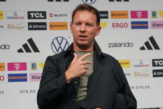 National coach Julian Nagelsmann Germany at the World Cup squad announcement at the DFB Campus Frankfurt 21 05 2026 World Cup squad announcement of the national team, DFB Campus