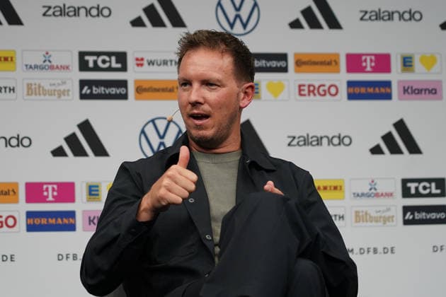 National coach Julian Nagelsmann Germany at the World Cup squad announcement at the DFB Campus Frankfurt 21 05 2026 World Cup squad announcement of the national team, DFB Campus