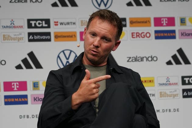 National coach Julian Nagelsmann Germany at the World Cup squad announcement at the DFB Campus Frankfurt 21 05 2026 World Cup squad announcement of the national team, DFB Campus