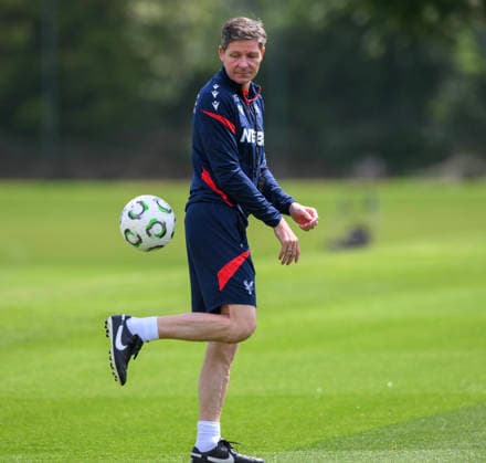 Crystal Palace Media Day Oliver Glasner, manager during the Open Training Session at Crystal Palace Training Ground, Beckenham 21 05 2026 UK Newspapers OUT Copyright: xMalcolmxFellx FIL-23456-0003