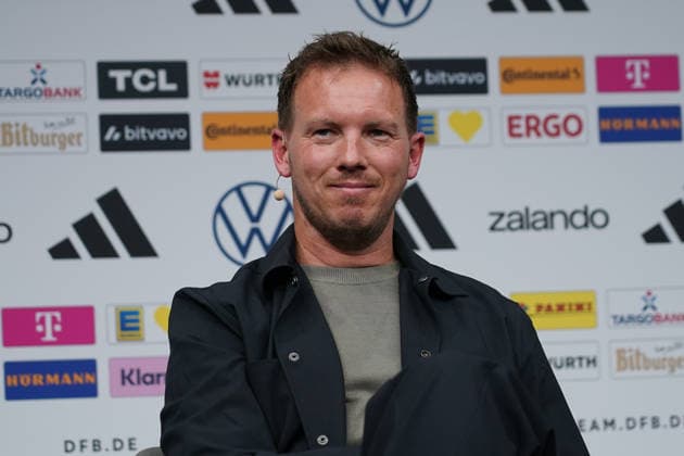 National coach Julian Nagelsmann Germany at the World Cup squad announcement at the DFB Campus Frankfurt 21 05 2026 World Cup squad announcement of the national team, DFB Campus