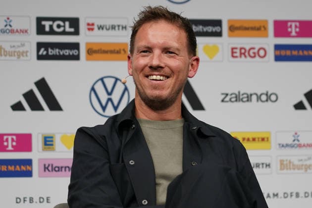 National coach Julian Nagelsmann Germany at the World Cup squad announcement at the DFB Campus Frankfurt 21 05 2026 World Cup squad announcement of the national team, DFB Campus