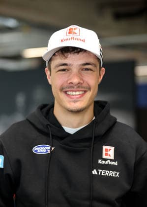 DSV Sommereinkleidung 2026 Here in the picture Philipp Raimund, head, portrait, ski jumping, ski jumper, ski jumping, winter sports