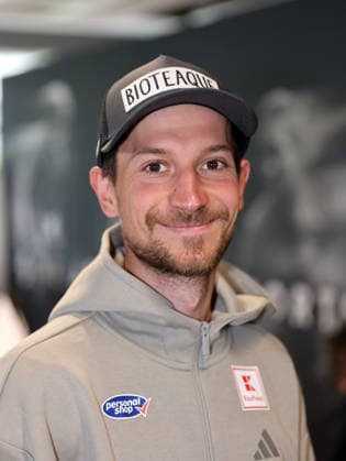 DSV Sommereinkleidung 2026 Here in the picture Felix Hoffmann, head, portrait, ski jumping, ski jumper, ski jumping, winter sports