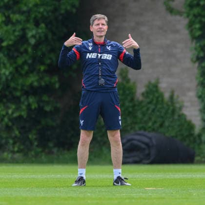 Crystal Palace Media Day Oliver Glasner, manager during the Open Training Session at Crystal Palace Training Ground, Beckenham 21 05 2026 UK Newspapers OUT Copyright: xMalcolmxFellx FIL-23456-0043