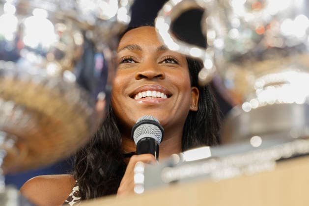May 21, 2026, Paris, Paris, France: Coco GAUFF (USA) at the draw of the tennis Grand Slam of Roland Garros 2026, at Roland Garros Stadium - on April 16 2026 .Paris - France Tennis press conference, PK, Pressekonferenz Of The Tennis Grand Slam Of Roland Garros 2026  - ZUMAb253 20260521_zsp_b253_031 Copyright: xLoicxBaratouxx