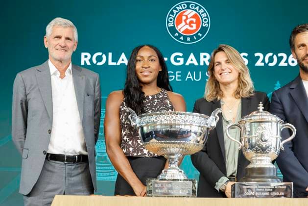 May 21, 2026, Paris, Paris, France: Gilles MORETTON, Coco GAUFF (USA) Amelie MAURESMO at the draw of the tennis Grand Slam of Roland Garros 2026, at Roland Garros Stadium - on April 16 2026 .Paris - France Paris France - ZUMAb253 20260521_zsp_b253_040 Copyright: xLoicxBaratouxx