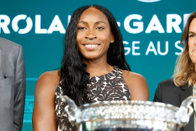 May 21, 2026, Paris, Paris, France: Coco GAUFF (USA) at the draw of the tennis Grand Slam of Roland Garros 2026, at Roland Garros Stadium - on April 16 2026 .Paris - France Paris France - ZUMAb253 20260521_zsp_b253_042 Copyright: xLoicxBaratouxx