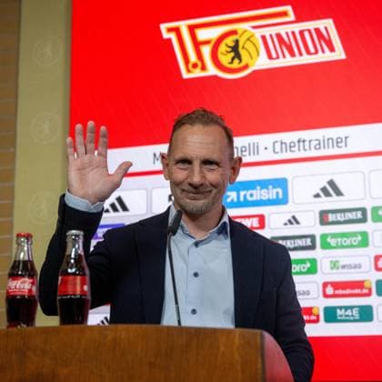 Soccer, Men, Season 2025 2026, 1 Bundesliga, 1 FC Union Berlin, Press conference, Coach Sandro Wagner Unterhaching , 21 05 2026, Copyright: xMatthiasxKochx