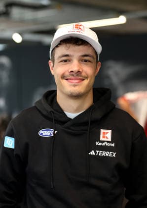 DSV Sommereinkleidung 2026 Here in the picture Philipp Raimund, head, portrait, ski jumping, ski jumper, ski jumping, winter sports, Olympic champion