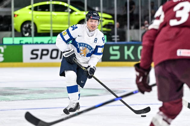 ZURICH, SWITZERLAND MAY 21 Mikael Granlund of Finland in action during the 2026 IIHF Ice Hockey World Championship Switzerland game between Latvia and Finland at Swiss Life Arena on May 21, 2026 in Zurich, Zurich Zurich Swiss Life Arena Zurich Switzerland Copyright: xJustPictures.ch AndreaxBrancax jp-en-EuSpIm-JP7_ANB_Lat_Fin_21052026_9930
