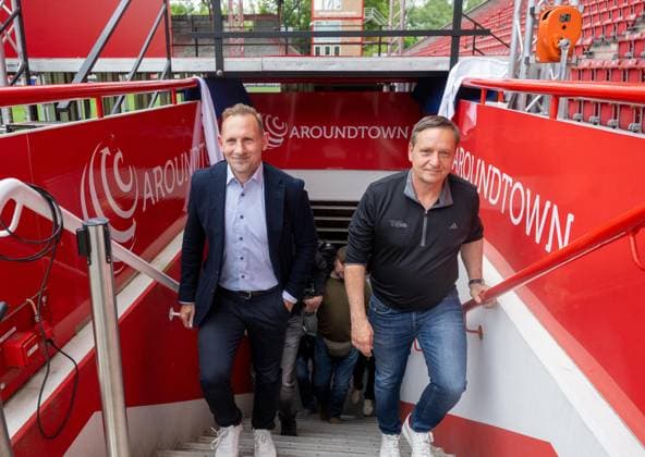 Soccer, Men, Season 2025 2026, 1 Bundesliga, 1 FC Union Berlin, Press conference, Coach Mauro Lustrinelli 1 FC Union Berlin , Professional soccer Managing Director Horst Heldt 1 FC Union Berlin , 21 05 2026, Copyright: xMatthiasxKochx