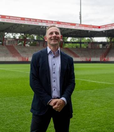 Soccer, Men, Season 2025 2026, 1 Bundesliga, 1 FC Union Berlin, Press conference, Coach Mauro Lustrinelli 1 FC Union Berlin at Stadion An der Alten Försterei, 21 05 2026, Copyright: xMatthiasxKochx