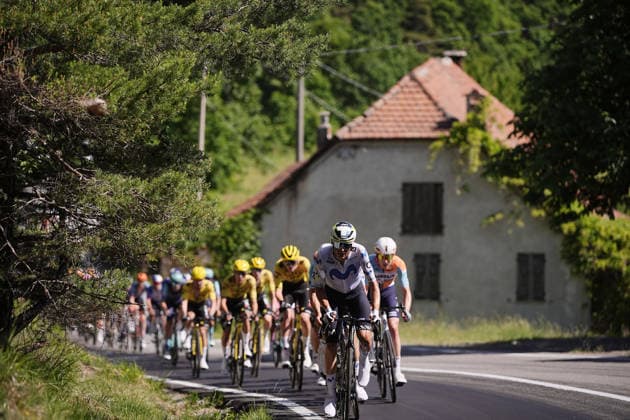 The pack rides during Stage 12 of the Giro d™Italia, from Imperia to Novi Ligure, Italy, Thursday, May 21, 2026.  Copyright: xMarcoxAlpozzi LaPressex