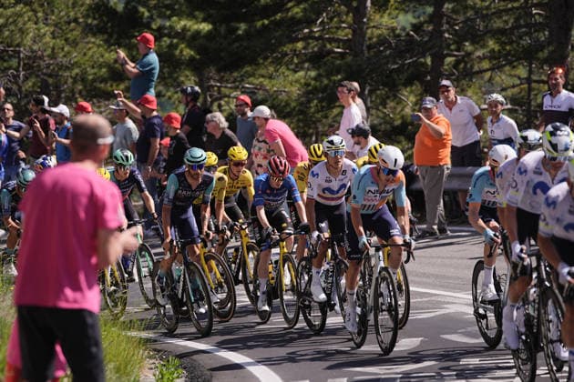 The pack rides during Stage 12 of the Giro d™Italia, from Imperia to Novi Ligure, Italy, Thursday, May 21, 2026.  Copyright: xMarcoxAlpozzi LaPressex