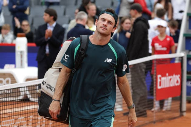 2026 05 21, xFSx, Bitpanda Open Hamburg ATP500, quarterfinals, mens tennis tournament in Hamburg , Am Rothembaum in Hamburg , Tommy Paul USA says goodbye to the spectators Copyright: HMBxMedia FernandoxSoares