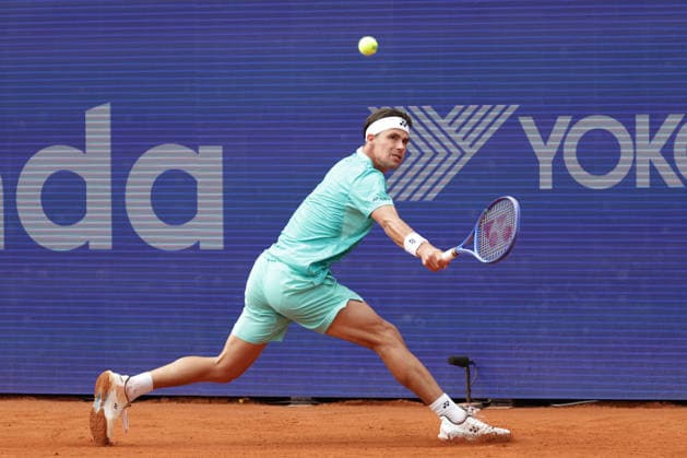 2026 05 21, xFSx, Bitpanda Open Hamburg ATP500, quarterfinals, mens tennis tournament in Hamburg , Am Rothembaum in Hamburg , Daniel Altmaier GER plays a backhand Copyright: HMBxMedia FernandoxSoares