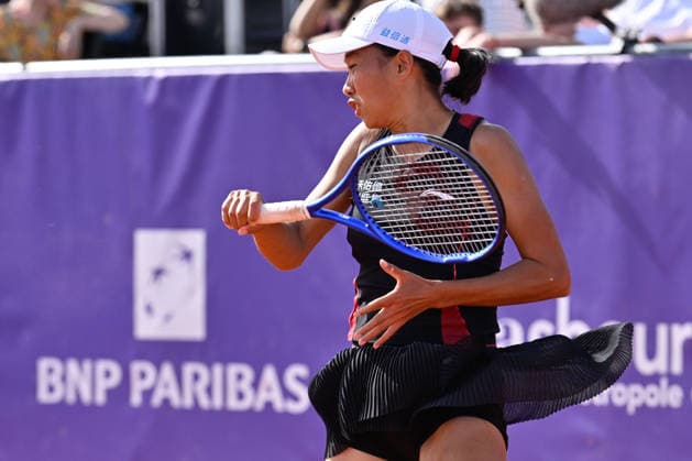 Tennis -Internationaux de Strasbourg 2026 - WTA, Tennis Damen - 21 05 2026 - Tennis -Internationaux de Strasbourg 2026 - WTA - 21 05 2026 - Shuai Zhang - Chine StrasbourgFrance  Copyright: xChryslenexCaillaud Psnewzx