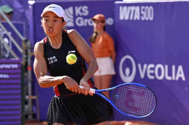 Tennis -Internationaux de Strasbourg 2026 - WTA, Tennis Damen - 21 05 2026 - Tennis -Internationaux de Strasbourg 2026 - WTA - 21 05 2026 - Shuai Zhang - Chine StrasbourgFrance  Copyright: xChryslenexCaillaud Psnewzx