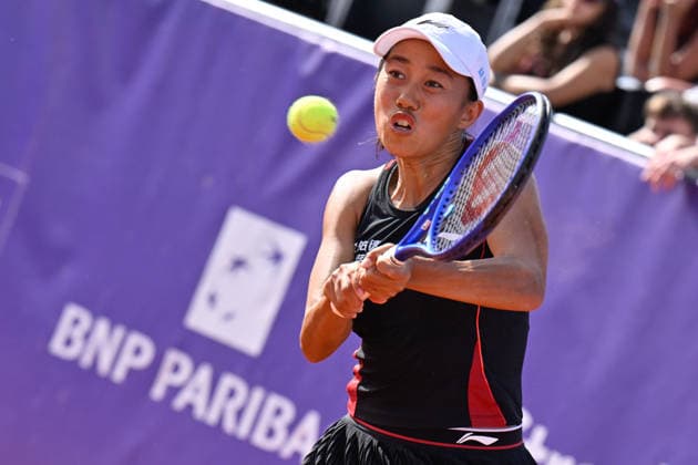 Tennis -Internationaux de Strasbourg 2026 - WTA, Tennis Damen - 21 05 2026 - Tennis -Internationaux de Strasbourg 2026 - WTA - 21 05 2026 - Shuai Zhang - Chine StrasbourgFrance  Copyright: xChryslenexCaillaud Psnewzx
