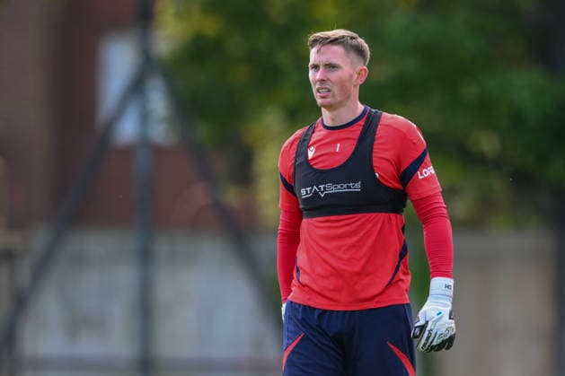 Crystal Palace Media Day Dean Henderson during the Open Training Session at Crystal Palace Training Ground, Beckenham 21 05 2026 UK Newspapers OUT Copyright: xMalcolmxFellx FIL-23456-0067