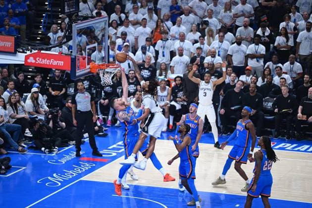 Basketball, NBA, Oklahoma City Thunder - San Antonio Spurs