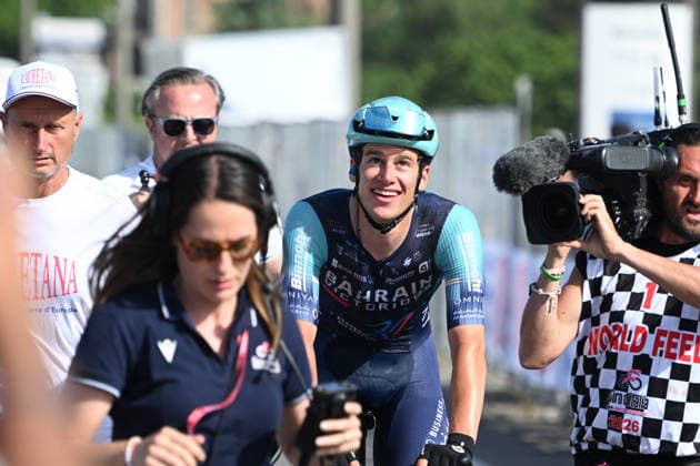 21-05-2026 Giro D italia; Tappa 12 - Imperia - Novi Ligure; 2026, Bahrain Victorious; Segaert, Alec; Novi Ligure; 