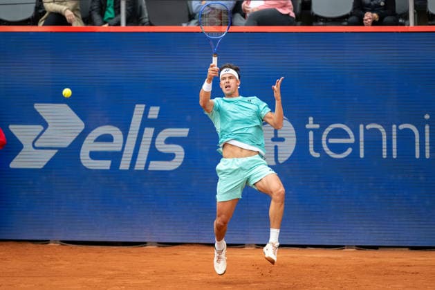 Quarterfinals, Tommy Paul USA Daniel Altmaier GER Tennis, Bitpanda Hamburg Open, ATP 500 Tour Hamburg, Germany, 21 05 26 Quarterfinals, Tommy Paul USA Daniel Altmaier GER at Tennis Gelände Rotherbaum on 21 05 2026 in Hamburg, Germany Photo by Axel Kaste Daniel Altmaier GER Hamburg Tennis Gelände Rotherbaum Free Hanseatic City of Hamburg Germany HH-Open Altmaier - Paul 21.5.26 LR-1802