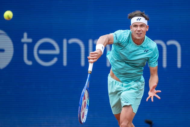 Quarterfinals, Tommy Paul USA Daniel Altmaier GER Tennis, Bitpanda Hamburg Open, ATP 500 Tour Hamburg, Germany, 21 05 26 Quarterfinals, Tommy Paul USA Daniel Altmaier GER at Tennis Gelände Rotherbaum on 21 05 2026 in Hamburg, Germany Photo by Axel Kaste Daniel Altmaier GER Hamburg Tennis Gelände Rotherbaum Free Hanseatic City of Hamburg Germany HH-Open Altmaier - Paul 21.5.26 LR-1966