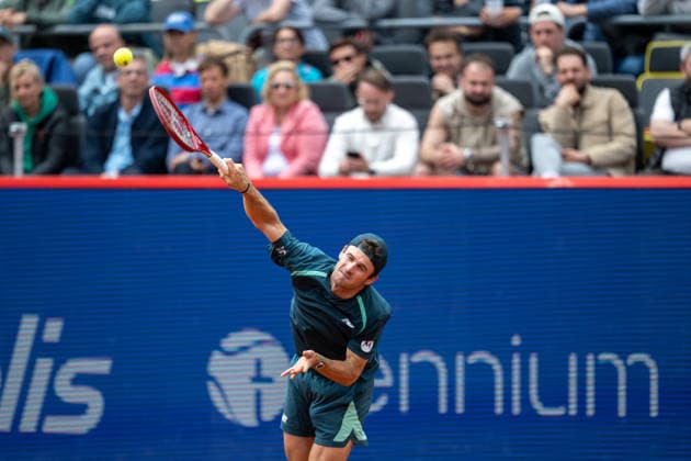 Quarterfinals, Tommy Paul USA Daniel Altmaier GER Tennis, Bitpanda Hamburg Open, ATP 500 Tour Hamburg, Germany, 21 05 26 Quarterfinals, Tommy Paul USA Daniel Altmaier GER at Tennis Gelände Rotherbaum on 21 05 2026 in Hamburg, Germany Photo by Axel Kaste Tommy Paul USA Hamburg Tennis Gelände Rotherbaum Free Hanseatic City of Hamburg Germany HH-Open Altmaier - Paul 21.5.26 LR-2966