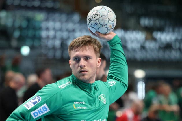 Germany Handball Bundesliga 2025 2026, Matchday 32 SC DHfK Leipzig v MT Melsungen, Quarterback Immobilien Arena Leipzig Franz Semper SC DHfK Leipzig, 32 Copyright: xLucasxWalterx