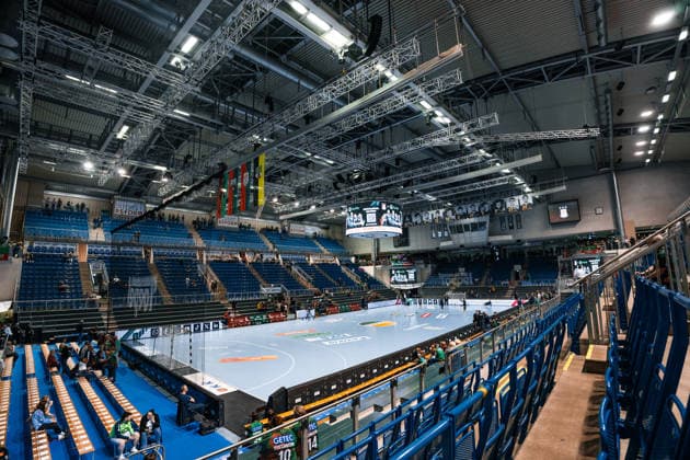 Germany HBL DAIKIN Handball Bundesliga 2025 2026, Matchday 30 SC Magdeburg vs SG Flensburg Handewitt GETEC Arena Magdeburg Sports venue Copyright: xTomxLauruschkatx