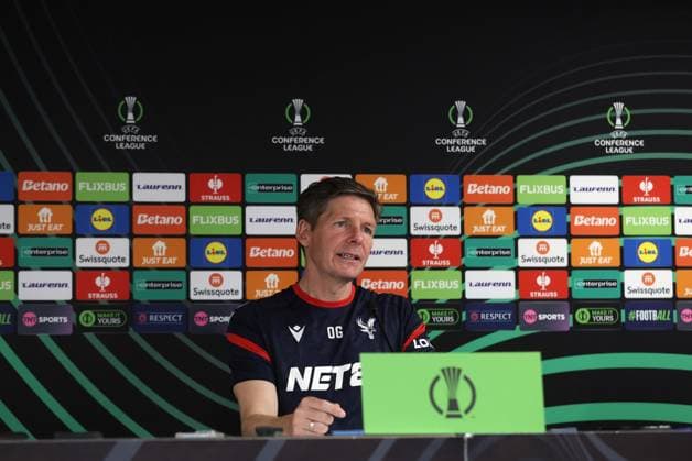 Football, ECL, Crystal Palace, Press conference